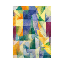 Robert Delaunay Windows Open Simultaneously greetings card